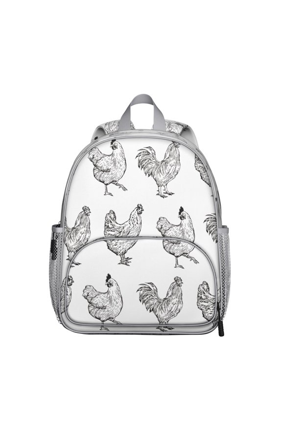 Owl Design Waterproof School Backpack - Spine-Friendly & Durable Daypack for Elementary Students
