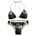 thumbnail image 1 of Owl Detachable Sponge Adjustable Strap Bikini Set Two-Pack, Beach & Pool Scenes, Bikinis Swim Suits, 1 of 6
