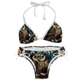 thumbnail image 1 of Owl Detachable Sponge Adjustable Strap Bikini Set Two-Pack - Ideal for Beach & Pool Parties, 1 of 6