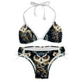 thumbnail image 1 of Owl Detachable Sponge Adjustable Strap Bikini Set Two-Pack, Ideal for Beach and Pool Parties, 1 of 6