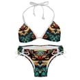 thumbnail image 1 of Owl Detachable Sponge Adjustable Strap Bikini Set Two-Pack, Ideal for Beach and Pool Parties, 1 of 6