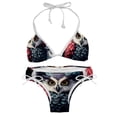 thumbnail image 1 of Owl Detachable Sponge Adjustable Strap Bikini Set Two-Pack Swimsuits for All Occasions, 1 of 6