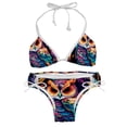thumbnail image 1 of Owl Detachable Sponge Adjustable Strap Bikini Set Two-Pack Swimsuits for All Occasions, 1 of 6