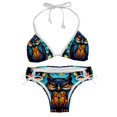 thumbnail image 1 of Owl Detachable Sponge Adjustable Strap Bikini Set - Two-Pack - Versatile Swimwear for All Occasions!, 1 of 6