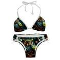 thumbnail image 1 of Owl Detachable Sponge Adjustable Strap Bikini Set - Two-Pack for Beach and Pool Swimwear, 1 of 6
