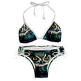thumbnail image 1 of Owl Detachable Sponge Adjustable Strap Swimsuit Set - 2 Pack for Beach & Pool Parties, 1 of 6