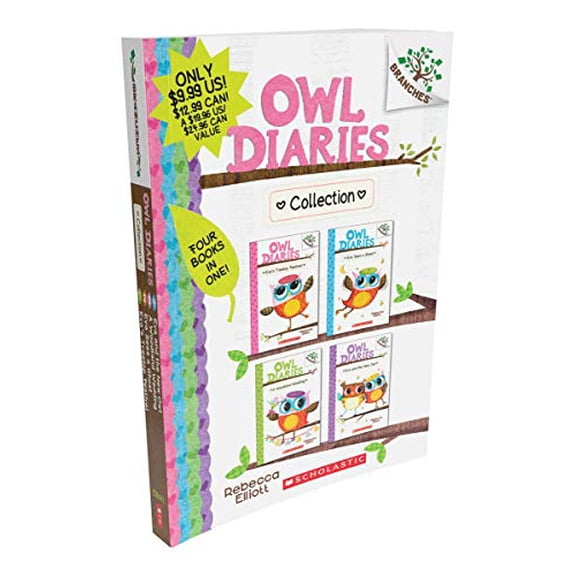 Pre-Owned Rebecca Elliott: Owl Diaries Collection (Books 1-4) (Hardcover)