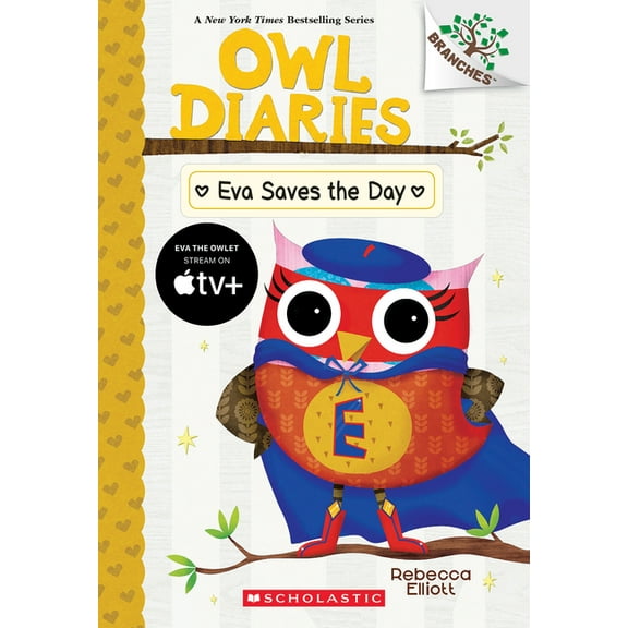 Owl Diaries Eva Saves the Day: A Branches Book (Owl Diaries #22), (Paperback)