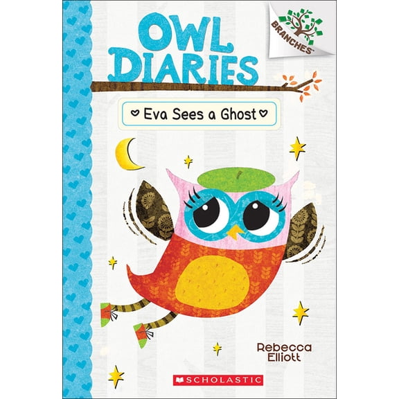 Owl Diaries Eva Sees a Ghost, Book 02, (Hardcover)