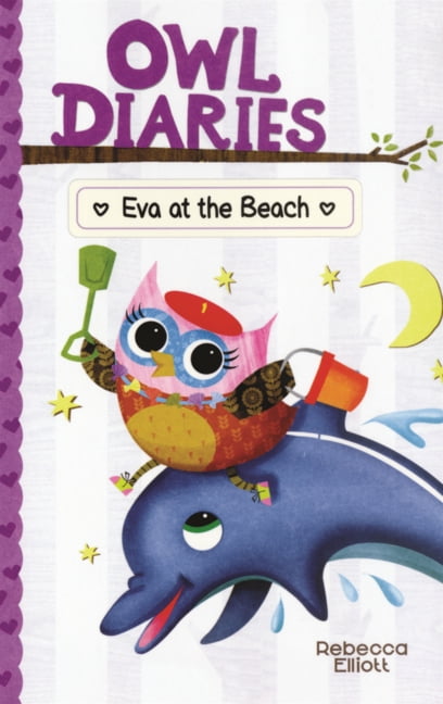 Owl Diaries Eva at the Beach, Book 14, (Hardcover)