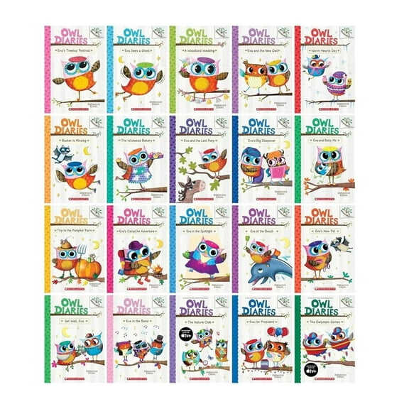 Owl Diaries Series Complete Set (Books 1-20)