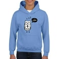 thumbnail image 1 of Owl Doodle I Am Cool Hoodie Juniors -Image by Shutterstock,  Small, 1 of 4