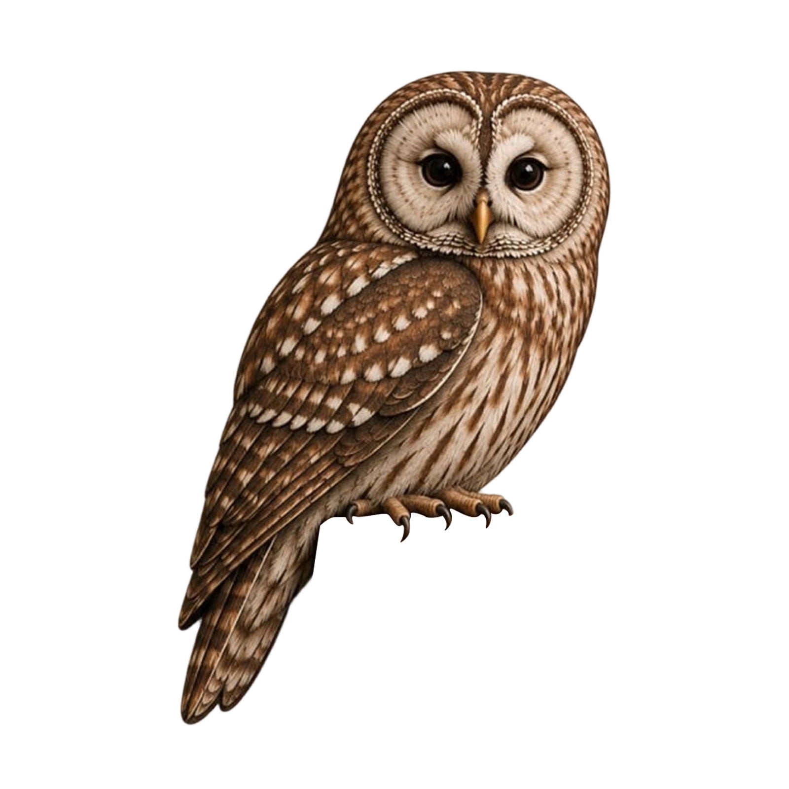 Owl Door Frame Corner Topper, 9in Resin Wood Texture Bird Decoration ...