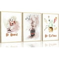 thumbnail image 1 of Owl Express Train Magic Canvas Wall Art Vintage Watercolor Animal Painting Picture Wall Decor Magic Lovers Honest be Curious Poster Print Artwork for Dormitory Bedroom Nursery Home Decoration, 1 of 6