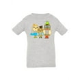 thumbnail image 1 of Owl Family Graduation T-Shirt Infant -Image by Shutterstock,  24 Months, 1 of 4
