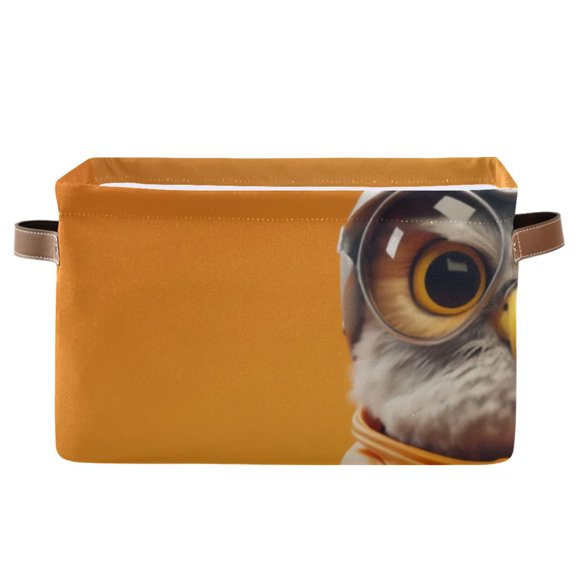 Owl Firemen Storage Bins Baskets With Handles Storage Box Clothes Organizer Organization Toys