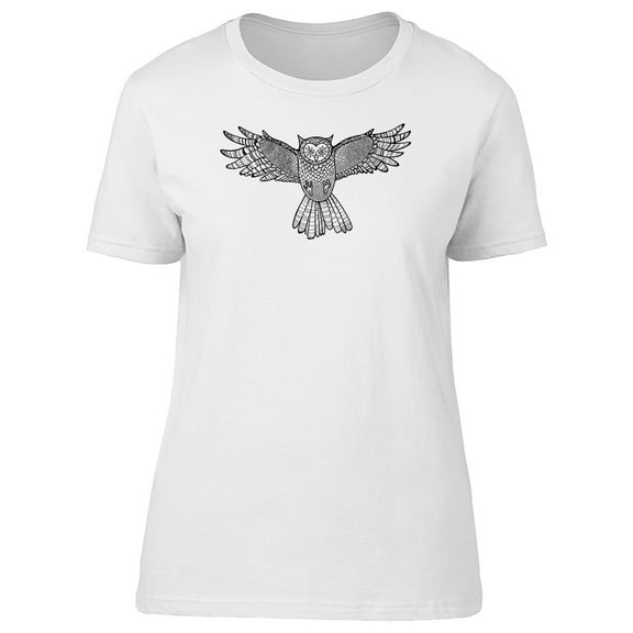Owl Flight T-Shirt Men -Image by Shutterstock, Male 4X-Large
