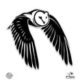 thumbnail image 1 of Owl Flying Wings - 12" Vinyl Sticker Waterproof Decal, 1 of 1