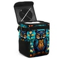 thumbnail image 1 of Owl Foldable Car Trash Can with Lid, Leak-proof Mini Trash Can, Hanging Storage Bag, Car Trash Bin, 1 of 6