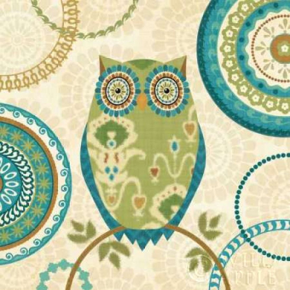 Owl Forest I Canvas Art - Veronique Charron (24 x 24)