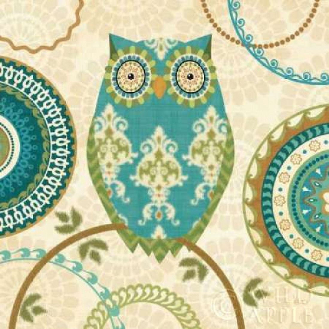 Owl Forest II Canvas Art - Veronique Charron (24 x 24)