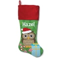 thumbnail image 1 of Owl, Fox, Reindeer or Polar Bear Personalized Christmas Stocking, 1 of 4