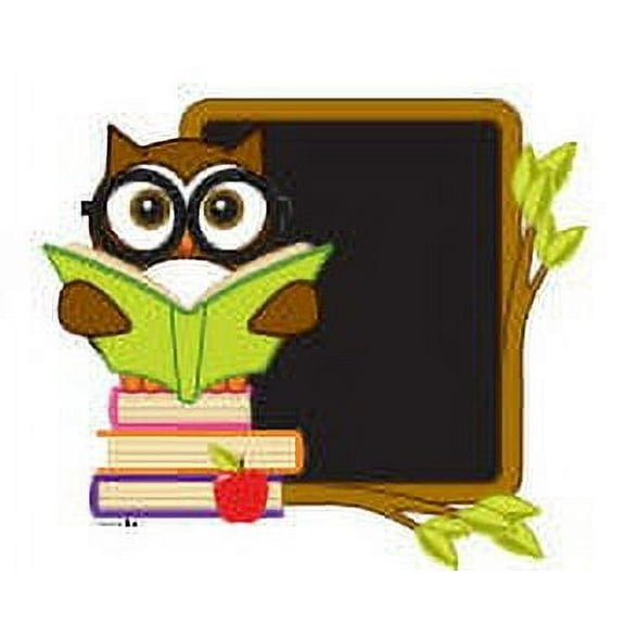 Owl Graduation Edible Frosting Photo Cake Topper
