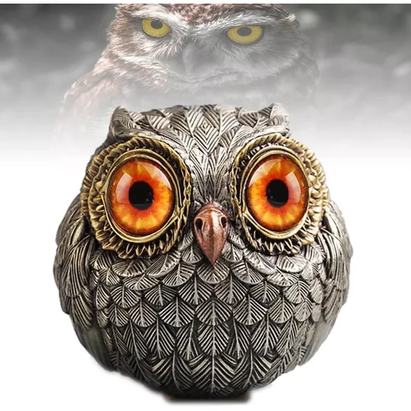 Owl Guardian Felt Card Guard Wise Watcher for Poker Enthusiasts&Christmas Decor