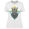 thumbnail image 1 of Owl In Aztec Style T-Shirt Women -Image by Shutterstock, Female Large, 1 of 2