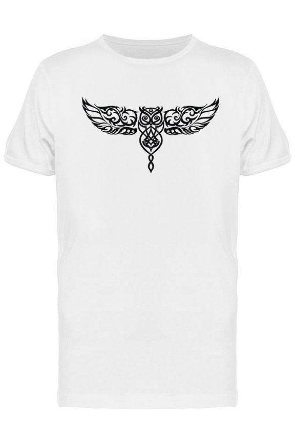 Owl In Flight T-Shirt Men -Image by Shutterstock, Male Small