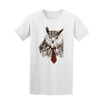 thumbnail image 1 of Owl In Tie Sketch Tee Men's -Image by Shutterstock, 1 of 4