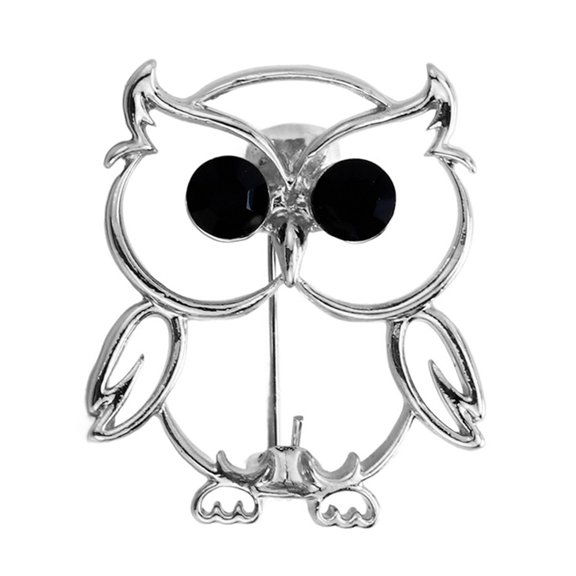 Owl Jewelry Piece Brooch Badge Pin Light Weight Ideal For Gift Giving