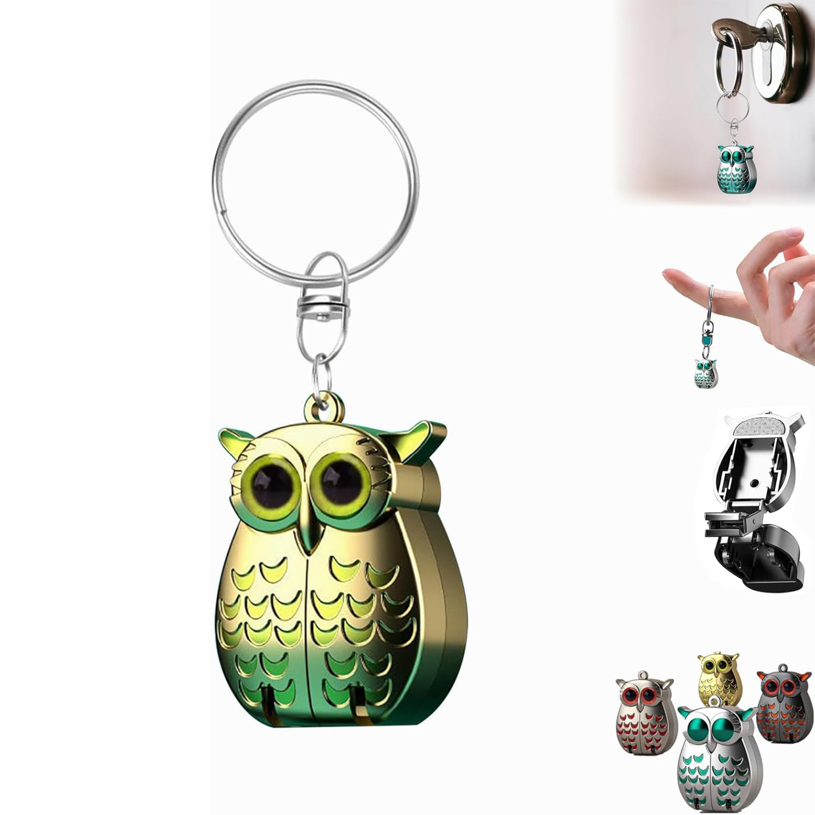 Owl Keychain Nail Clipper, Mini Nail Clippers, German Professional ...