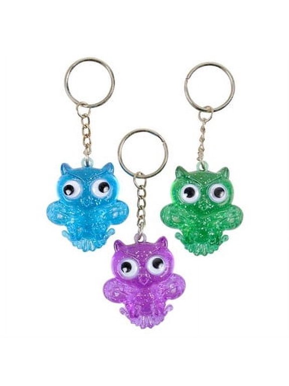Owl Keychains - 24 per pack
