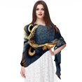 thumbnail image 1 of Owl Light and Breathable Chiffon Yarn Silk Scarf - Translucent 180*73 Size for Women, 1 of 6