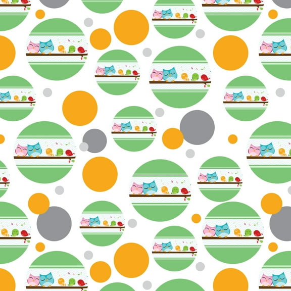 Owl Musical Song Serenade Premium Gift Wrap Wrapping Paper Roll