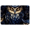 thumbnail image 1 of Owl Non-Slip Polyester Door Rugs, Kitchen Rug, Chair Mat - Machine Washable Area Floor Carpet, 1 of 6