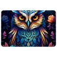 thumbnail image 1 of Owl Non-Slip Polyester Floor Rug Office Kitchen Mat, Machine Washable, 1 of 6