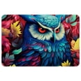 thumbnail image 1 of Owl Non-Slip Polyester Outdoor Carpet Bath Rug Door Mat - Machine Washable, 1 of 6