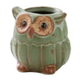 thumbnail image 1 of Owl Planter Pot, Ceramic Animal Shaped Flower Pot, Mini Cute Owl Succulent Planter with Holder for Small Plants, Home Desk Balcony Decor, 1 of 4