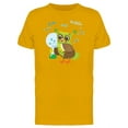 thumbnail image 1 of Owl Playing With Chemicals T-Shirt Men -Image by Shutterstock, Male XX-Large, 1 of 2