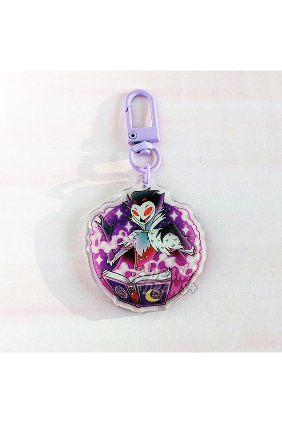 Owl Prince Acrylic Keychain Unique Charm Design Cute Collectible Gift Trendy Accessory Gift Cool, RANDOM 1 PACK