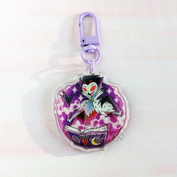 Owl Prince Acrylic Keychain Unique Charm Design Cute Collectible Gift Trendy Accessory Gift Cool, RANDOM 1 PACK