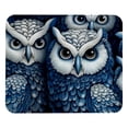 thumbnail image 1 of Owl Printed Square Desk Mat Mousepad, 8.3x9.8 Inch, Non-Slip Rubber Bottom, Suitable for Office and Gaming, 1 of 6