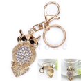 thumbnail image 1 of Owl Rhinestone Keychain, 1 of 11