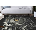 thumbnail image 1 of Owl Rug, Owl Lover Gift Rug, Farmhouse Rug, Animal Rug, Front Door Rug, Popular Rug, Saloon Rug, 3D Printeds Rug, Home Decor Rug, 3.3'x9.2' - 100x280 cm, 1 of 8
