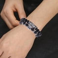 thumbnail image 1 of Owl Shape Bracelet Natural Stone Jewelry Set Handmade Adjustable Unique Design for Men Women 2PCS, 1 of 4