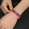 thumbnail image 1 of Owl Shape Bracelet Natural Stone Jewelry Set Handmade Adjustable Unique Design for Men Women 2PCS, 1 of 4
