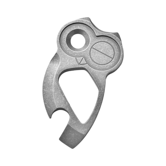 Owl Shape Can Opener Small Metal Alloys Bottle Opener Outdoor Camping Crowbars Portable Keychains Pendant Outdoor Tool
