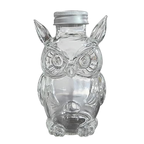 Owl Shaped Candy Jar Airtight Snack Container For Kitchen Pet Treats Coffee Pods Food Storage Canister With Lid Cute Home Decor Gift 1Pc Weighs 0.44 Lb